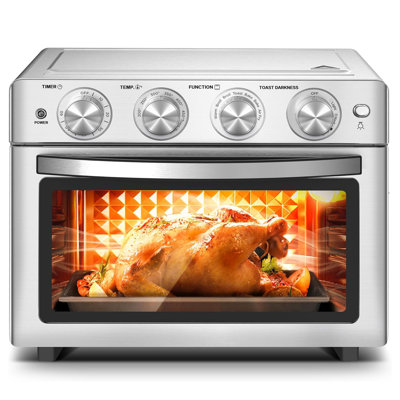 Chefman Air Fryer 2024 Toaster Oven, 6 Slice, 26 QT Convection AirFryer